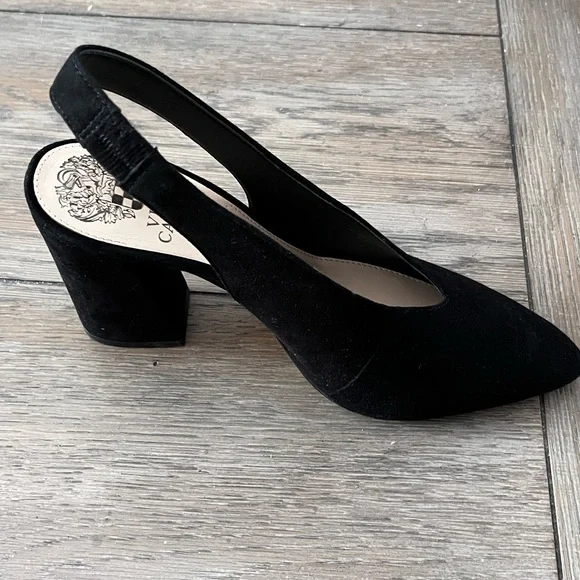 🔥 Vince Camuto Suede Slingbacks - Picture 1 of 5